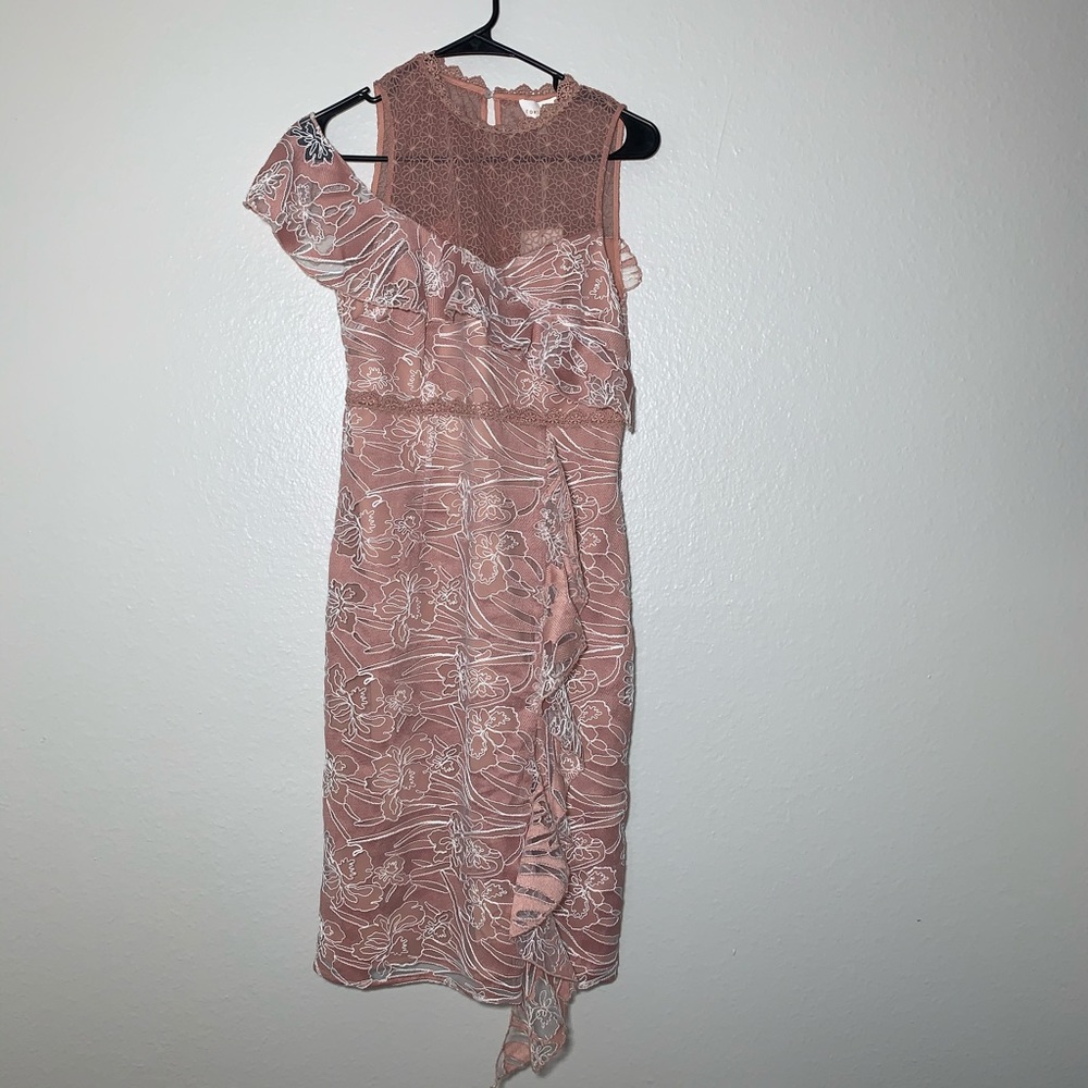 NWT Foxiedox one shoulder asymmetrical dress